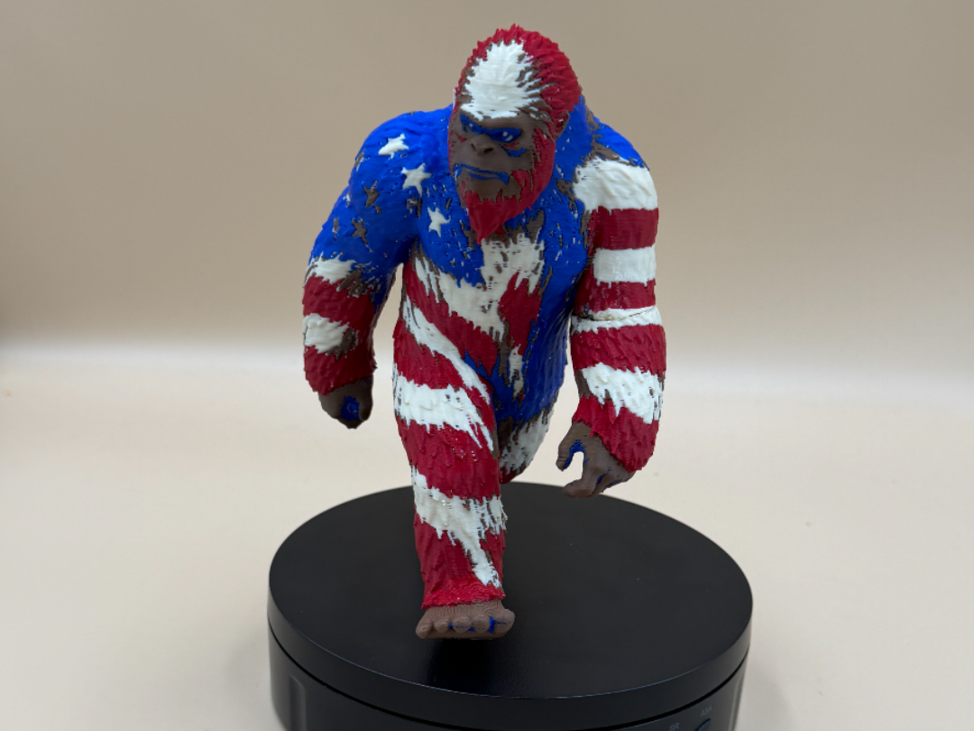Miniatura 1 do modelo 3D Star Spangled Sasquatch