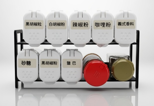Miniatura 2 do modelo 3D 調味料架
