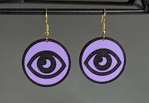 Pokemon Trading Card Game - Psychic Energy Earrings