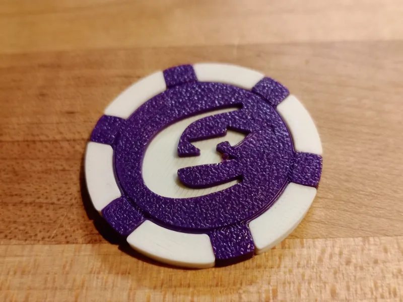 Elektro Poker Chips for Power Grid Board Game