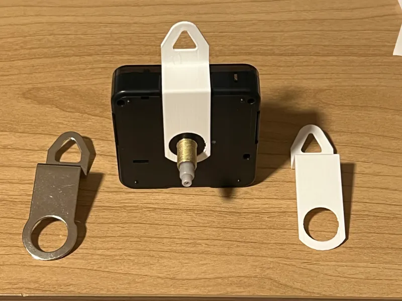Gancio Per Meccanismo Orologio da parete kit 011