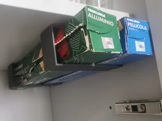 Supporti per carta e pellicole cucina