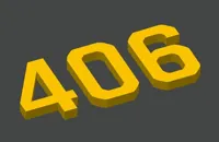 406【实心】0.08mm 层高, 2 层墙, 15% 填充