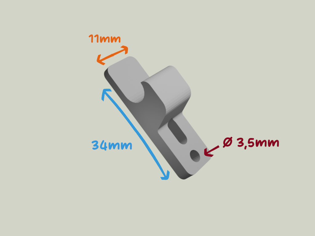 Mini Push-to-Open Latch Catch – Repair part