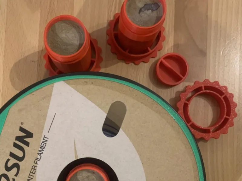 Concrete weight for Spools, based on Dän's Holder