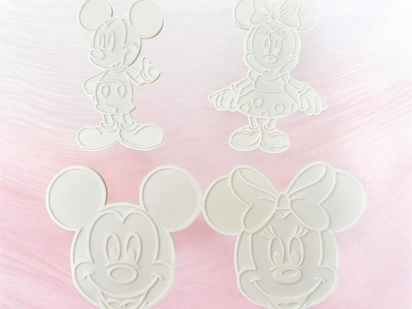 PLACAS MICKEY E MINIE - COLORIR