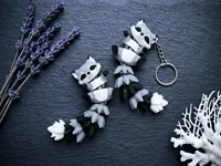 Toy + Keychain (Hole in head + ear)