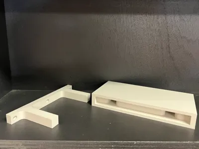 Floating Shelf EASY - No Supports 