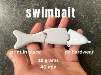 swimbait multi jointed (no hardware)