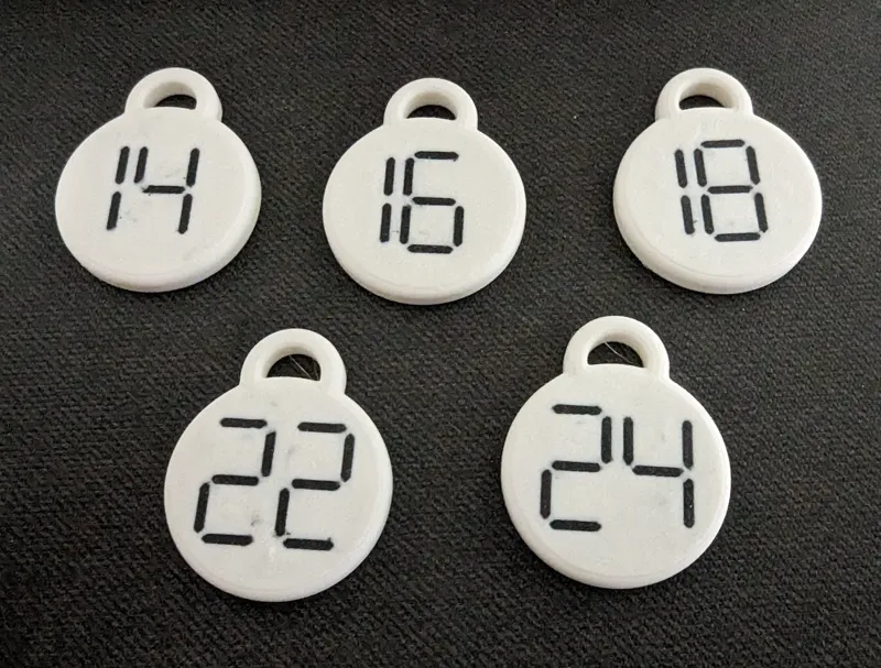 Referee Gear Tags
