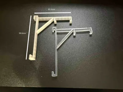 Vertical Blind Headrail Cover Clip 2 sizes