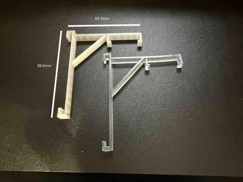 Vertical Blind Headrail Cover Clip 2 sizes