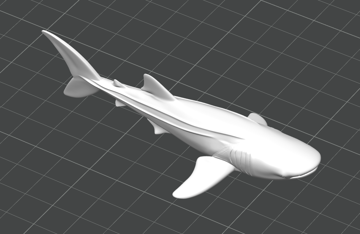 Miniatura 1 do modelo 3D whale shark 