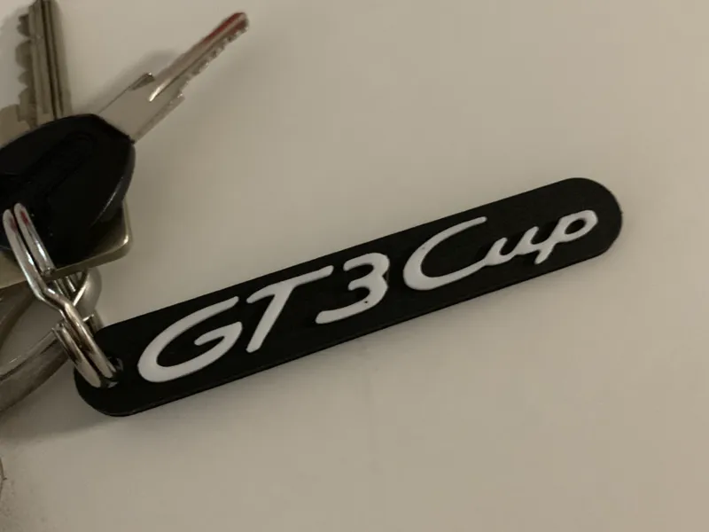 Porsche GT3 Cup  keychain