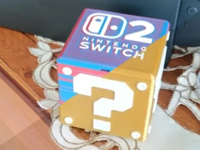 Mario Question Block Nintendo Switch & Switch 2