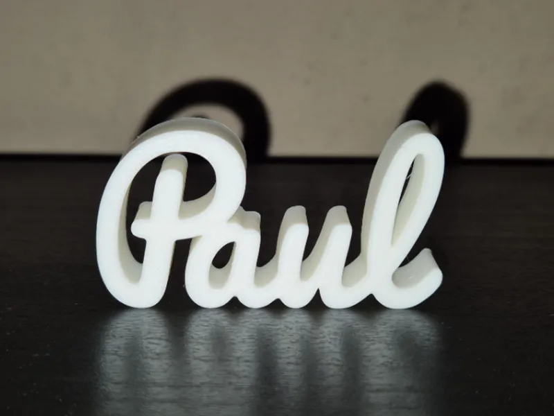 Paul Name Sign Display Decor