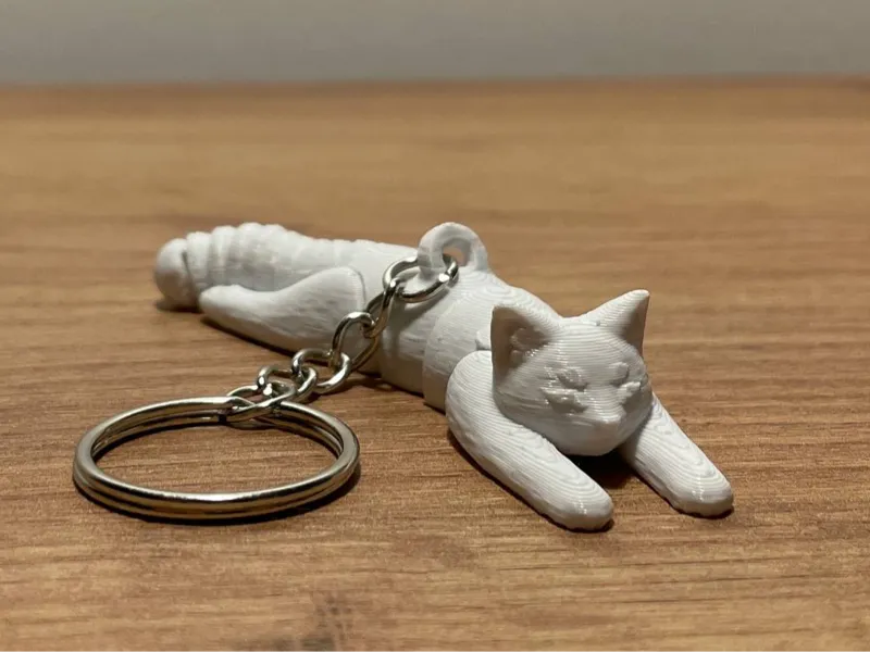 Articulated Cat (keychain)