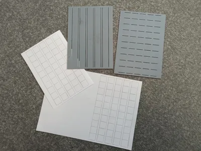 Beginner Genkouyoushi Stencil Set (20mm Grid)