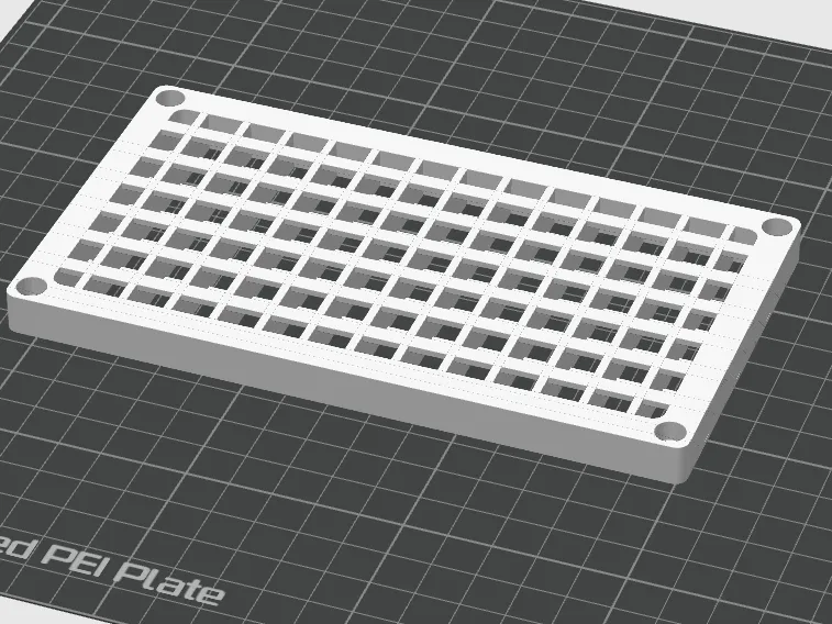 Air vent cover 160x90 mm