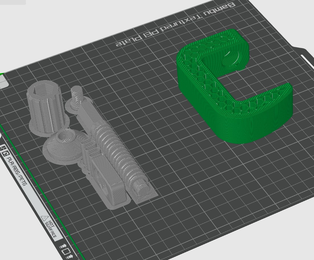 Miniatura 2 do modelo 3D 快速夹具