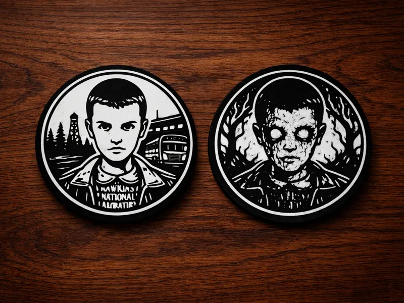 Stranger Things: Reversible Coaster El 11