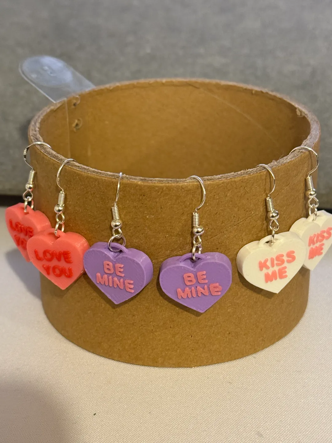 Love Heart Earrings view 2