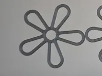 Gabarits pour fleurs en laine — photo 2