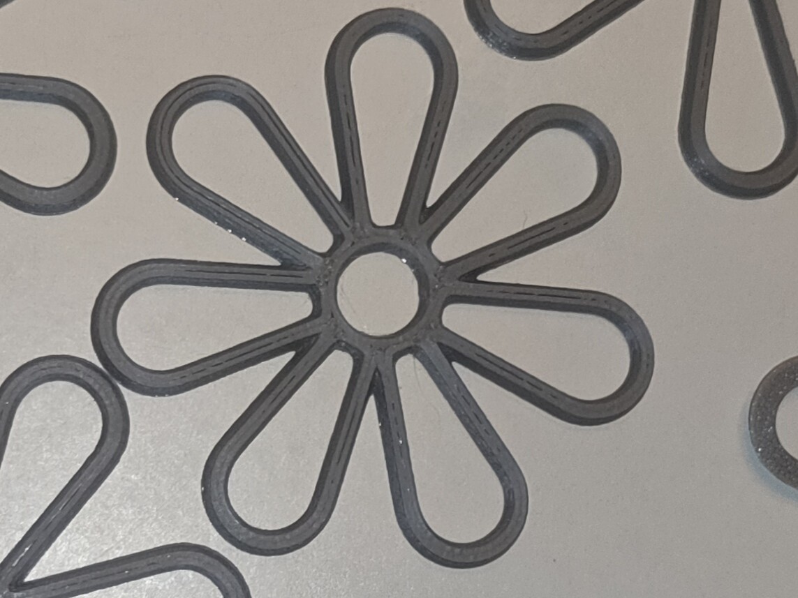 Filled with 7 petal flowers