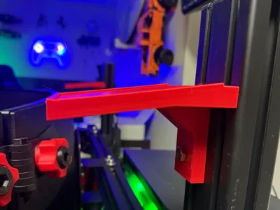 Sim Racing Rig Angled Speaker Shelfs