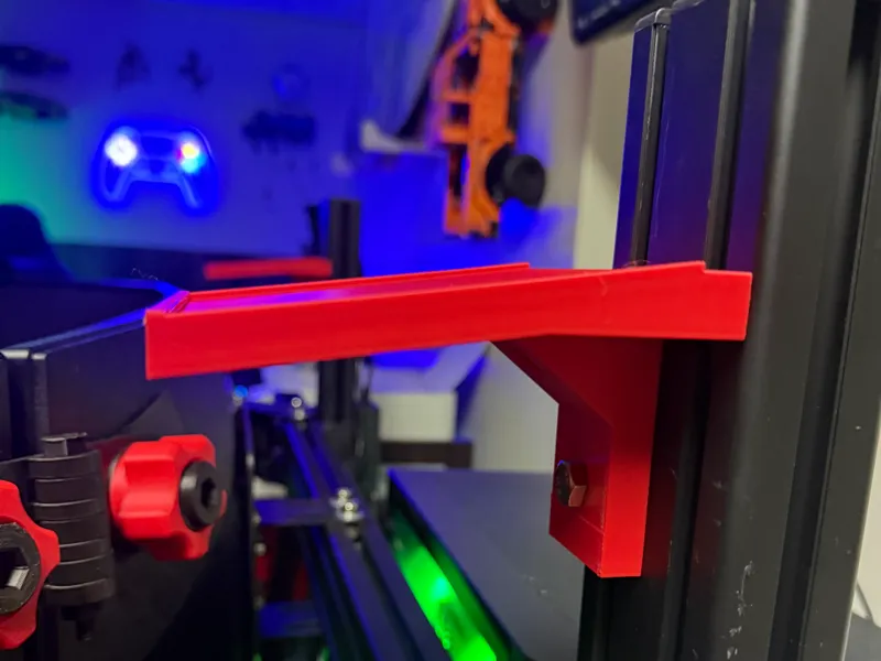 Sim Racing Rig Angled Speaker Shelfs