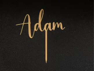Adam Cake topper