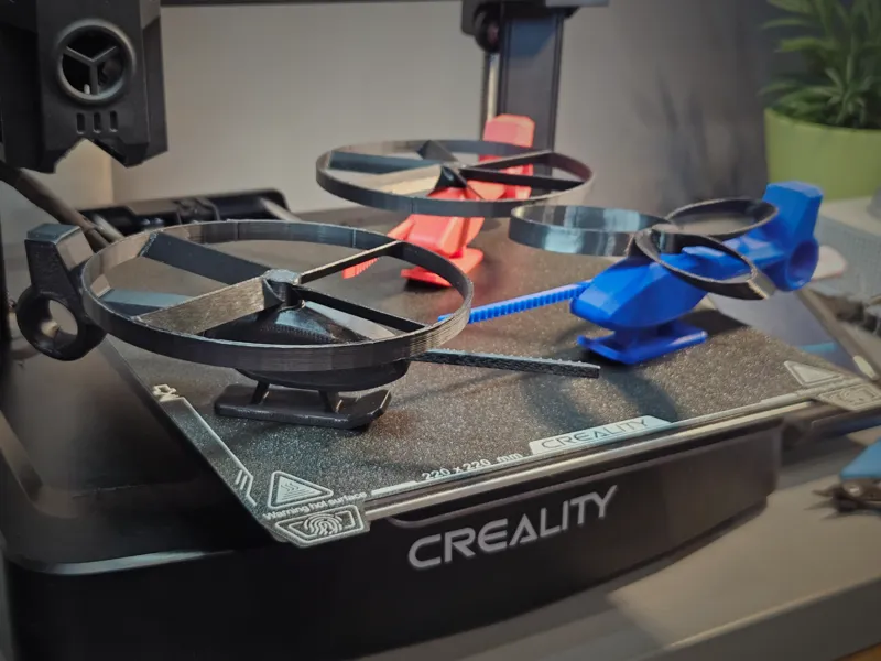 Pull-Launch Helicopter Toy 