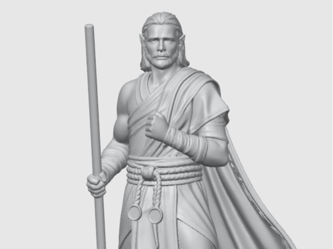 Monk with a stick 2 (Uodated Leosin Erlanthar)
