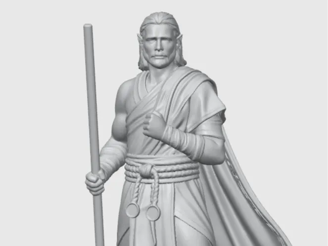 Monk with a stick 2 (Uodated Leosin Erlanthar)