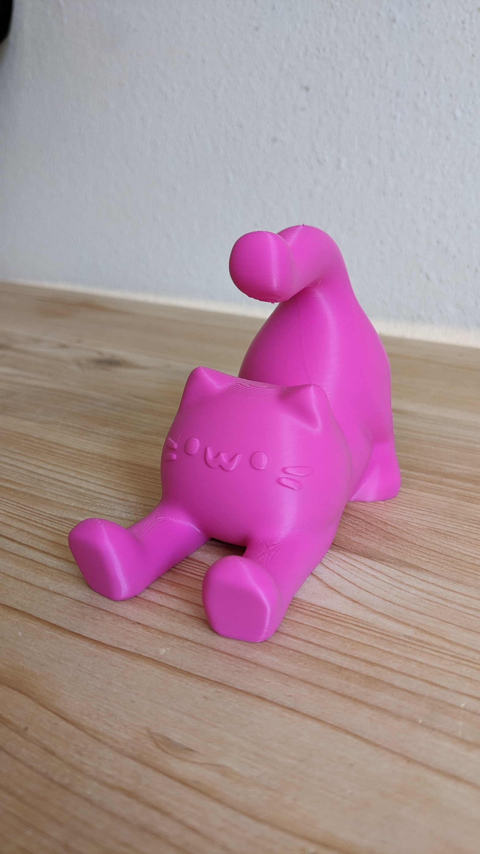 Miniatura 2 do modelo 3D 小猫手机架