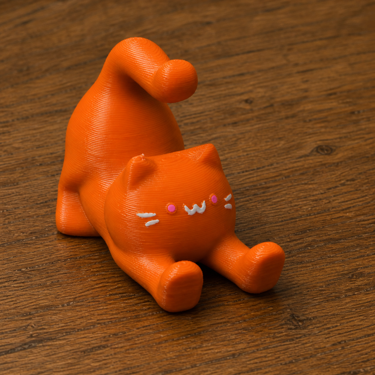 Miniatura 3 do modelo 3D 小猫手机架