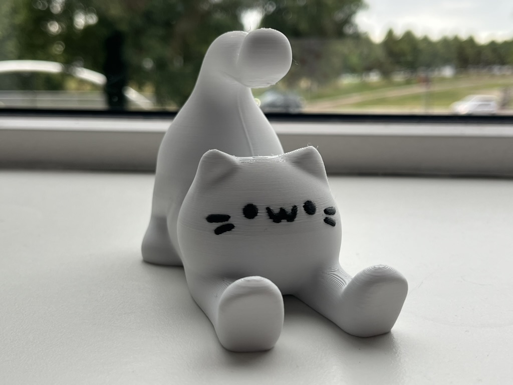 Miniatura 6 del modelo 3D 小猫手机架