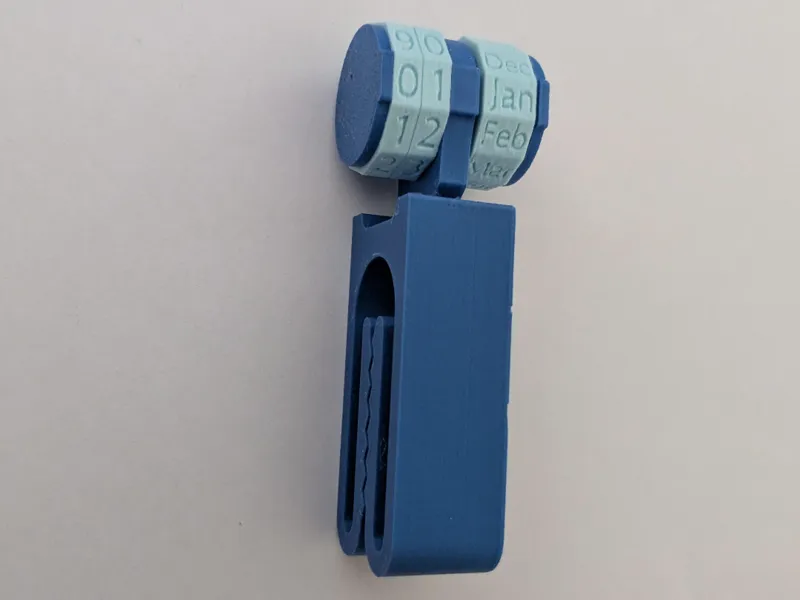 Bag Clips with Date Indicator (Dial)
