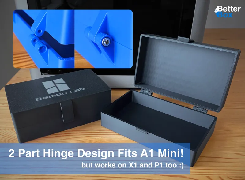 BetterBox - Empty Storage Box (A1 Mini Version)