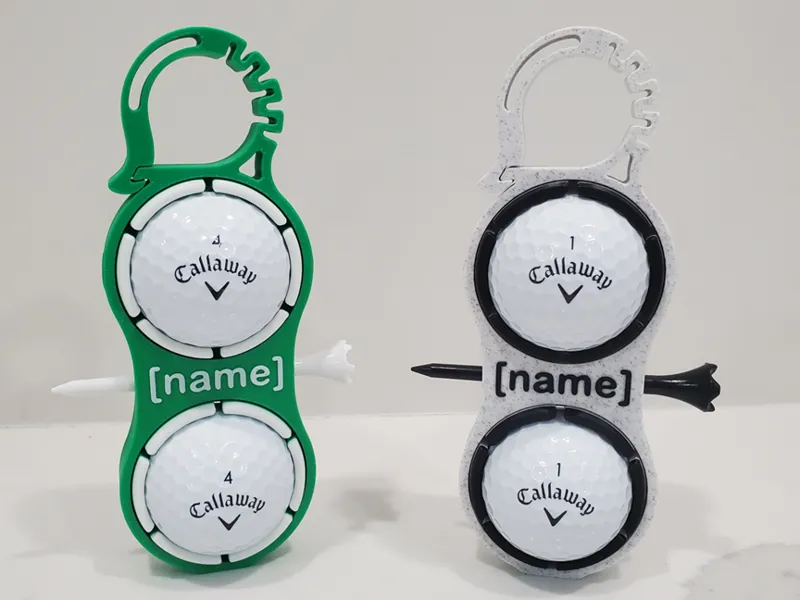 Proto Caddy V2 – Custom Golf Ball and Tee Holder
