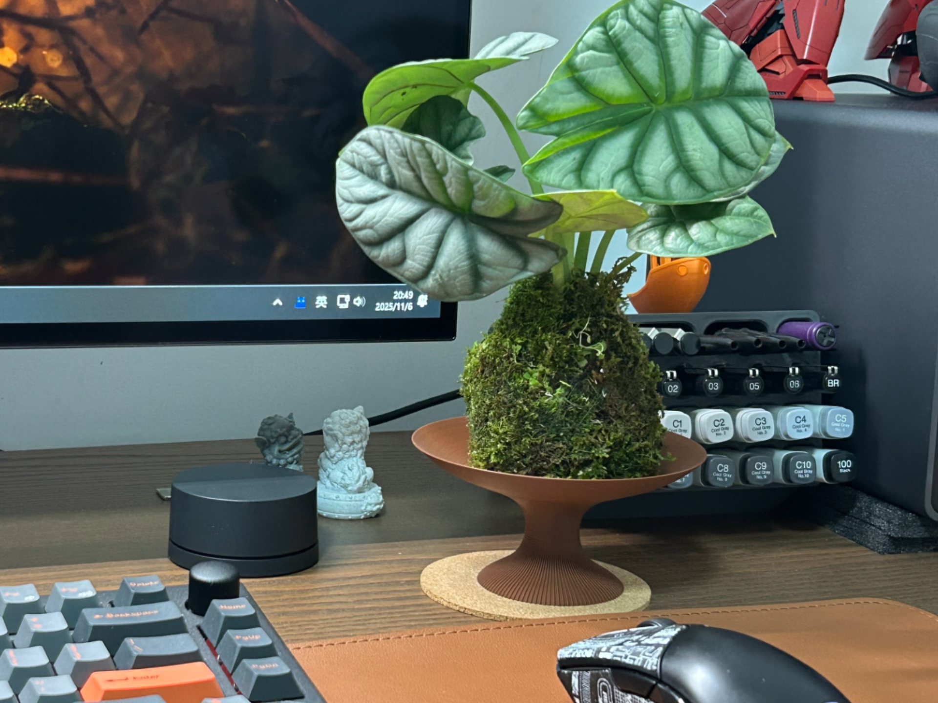 高脚花碟