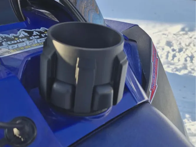 Skidoo gas cap drink holder