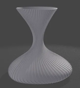 irregular vase