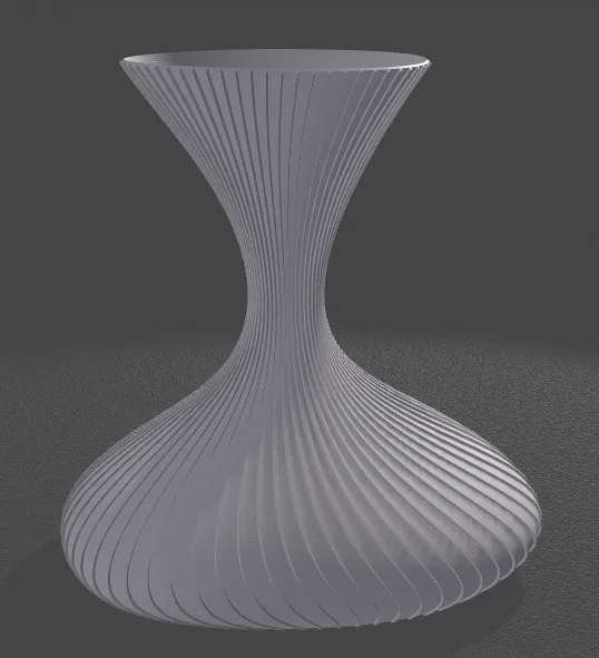 irregular vase 