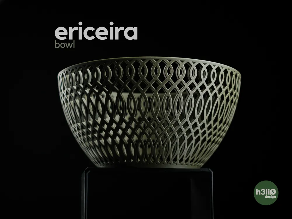 Accesorio para filamento: ericeira • bowl. Referencia del modelo original.