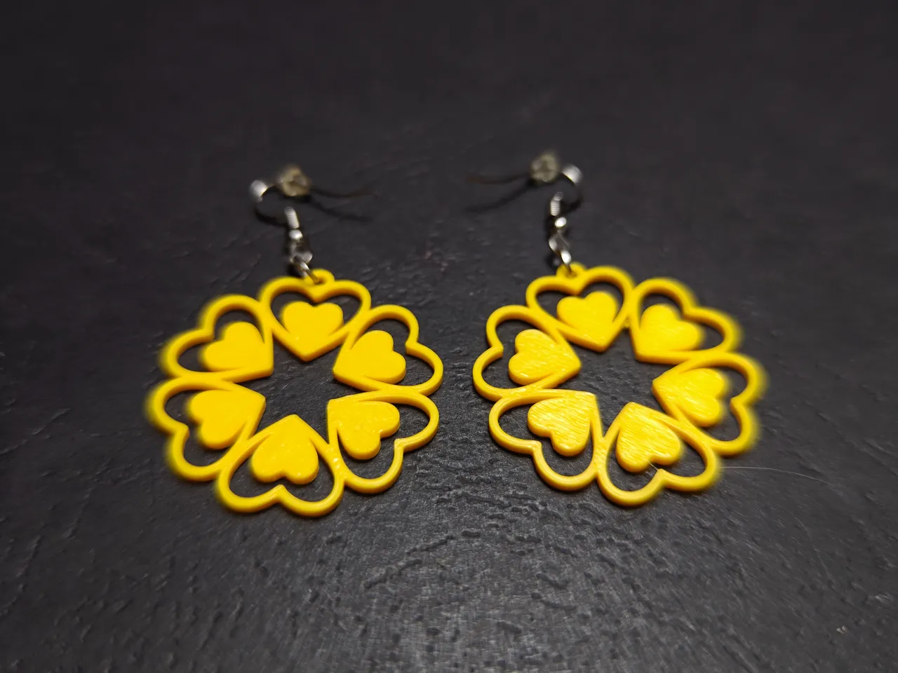 Blooming Hearts Earrings view 4