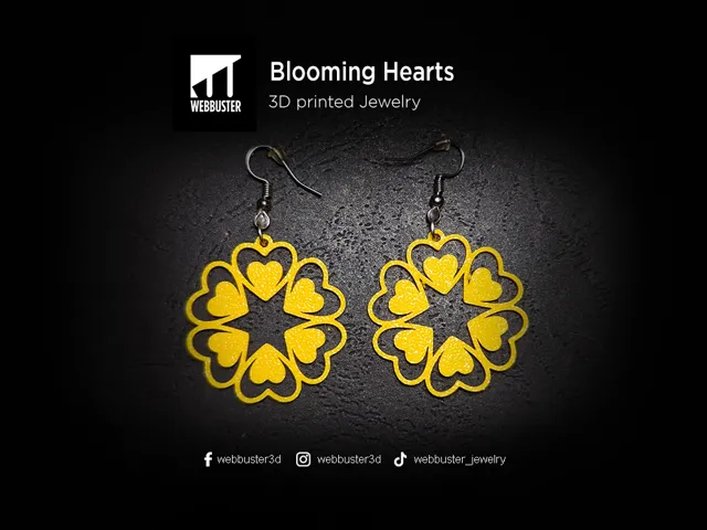 Blooming Hearts Earrings