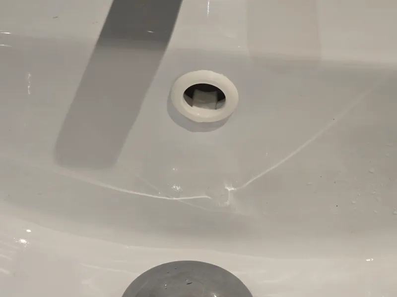 Sink overflow cover