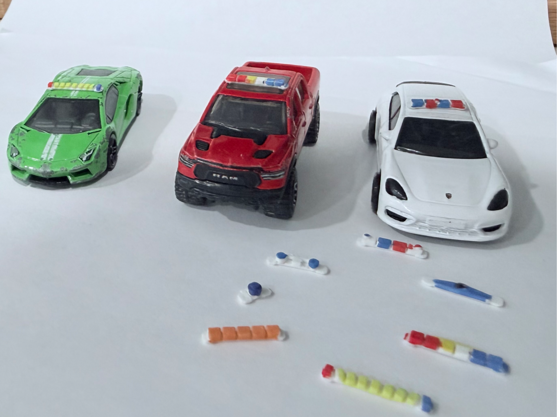 1:64 Emergency Light Bars Pack V1
