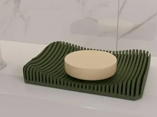 SmoothFlow Soap Dish